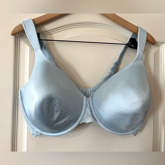 Vanity Fair Light Blue Adjustable Bra Size 40 DD - Picture 1 of 14
